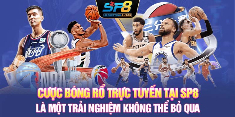 Cược bóng rổ trực tuyến tại SP8 là một trải nghiệm không thể bỏ qua 