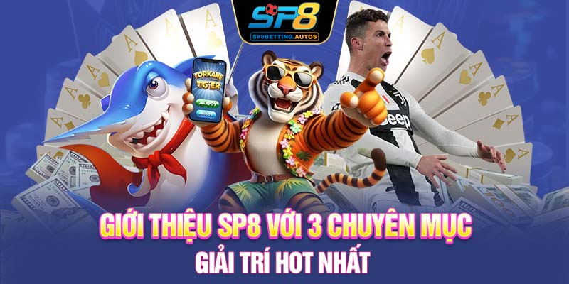 Giới thiệu SP8 với 3 chuyên mục giải trí hot nhất 